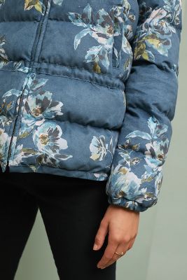 anthropologie floral jacket