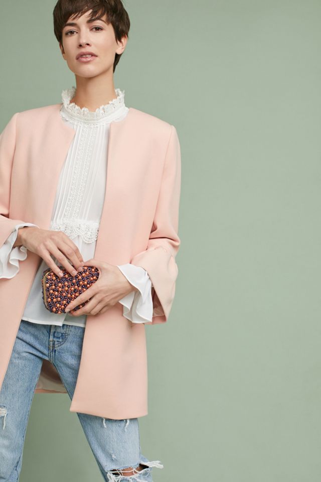Graceanne Flutter-Sleeve Coat #2