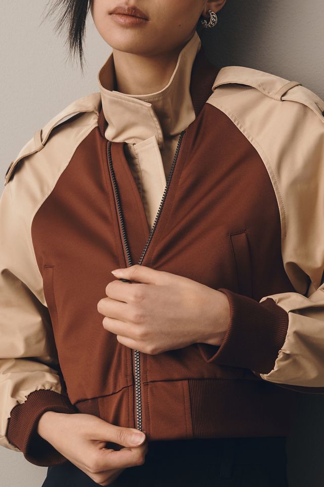 Pilcro Sport Mix Bomber Jacket #3