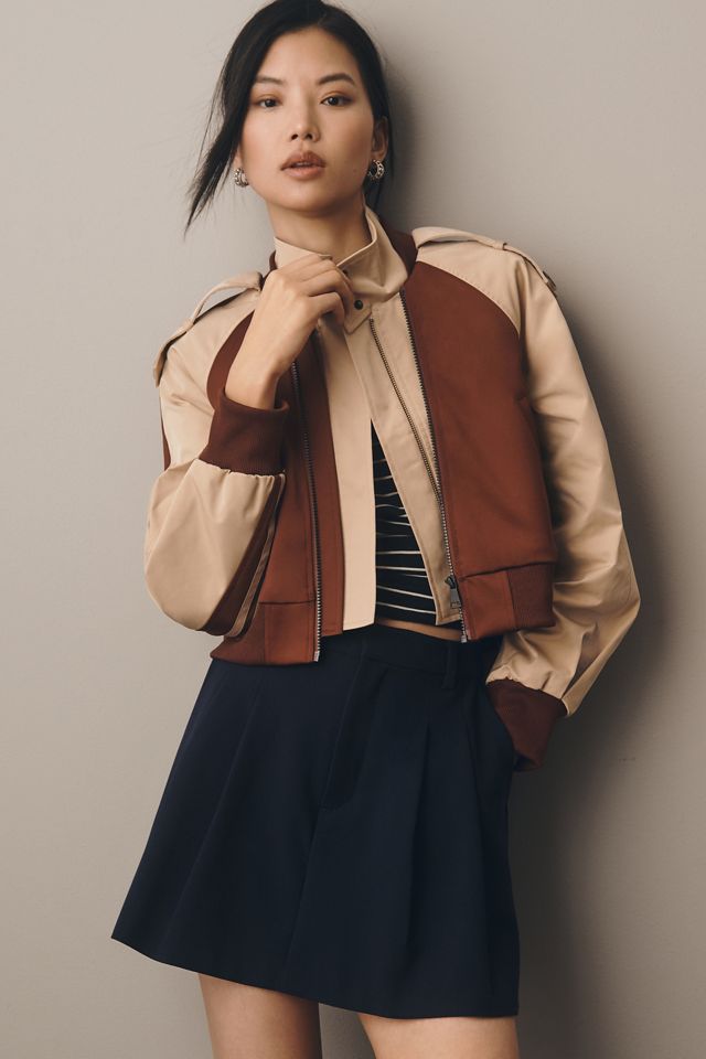 Pilcro Sport Mix Bomber Jacket #5