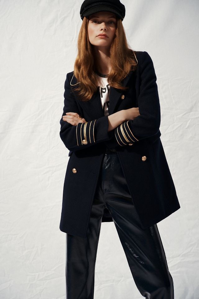 Maeve Militar Peacoat Anthropologie DE