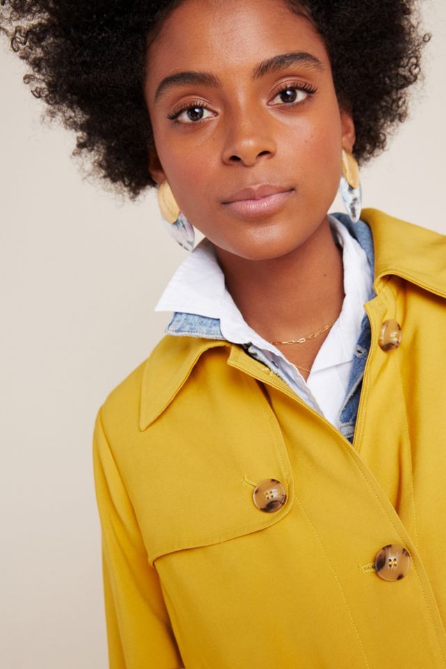 Bristol Puff-Sleeved Trench Coat #3