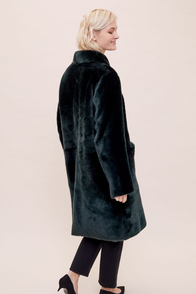 Janet Reversible Shearling Coat #1