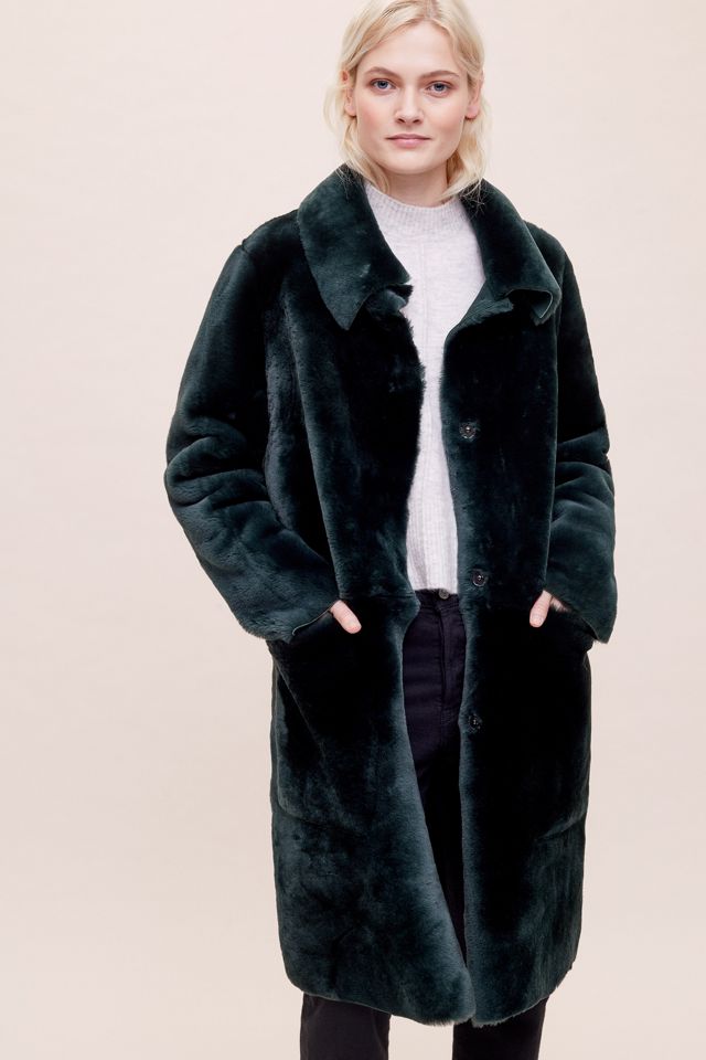 Janet Reversible Shearling Coat #2
