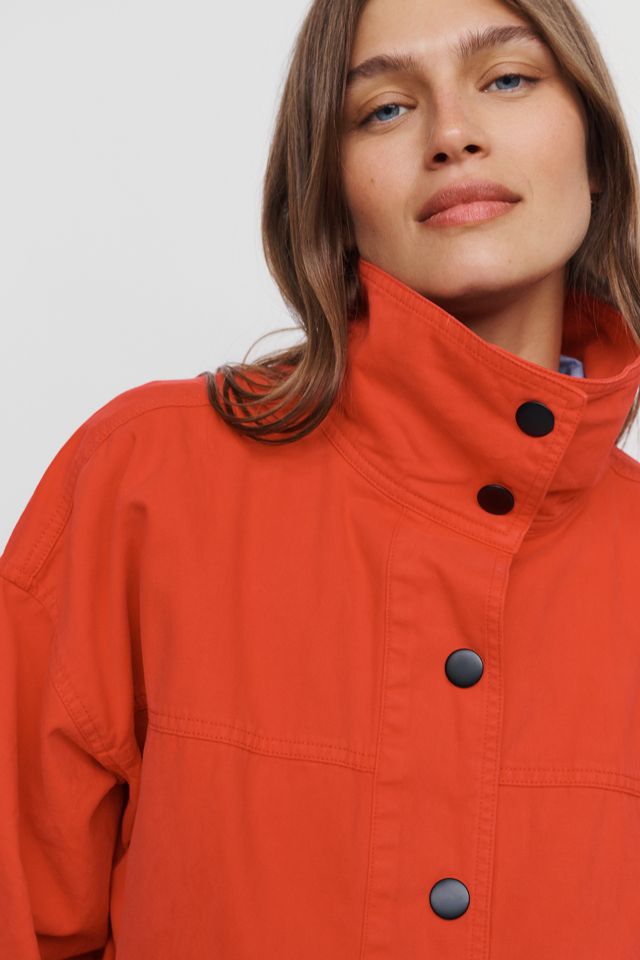 Pistola Liberty 100% Cotton Funnel-Neck Jacket #1