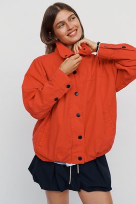 Pistola Liberty 100% Cotton Funnel-Neck Jacket