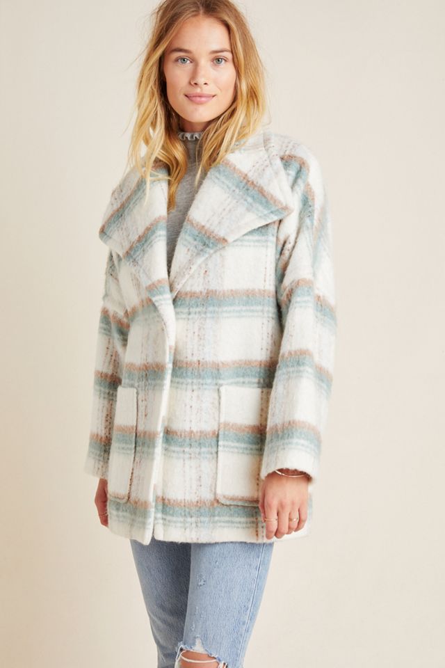 Elsa Plaid Coat #4