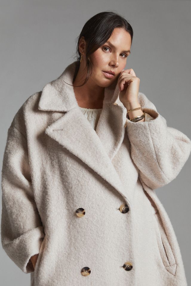 Boucle Cocoon Coat