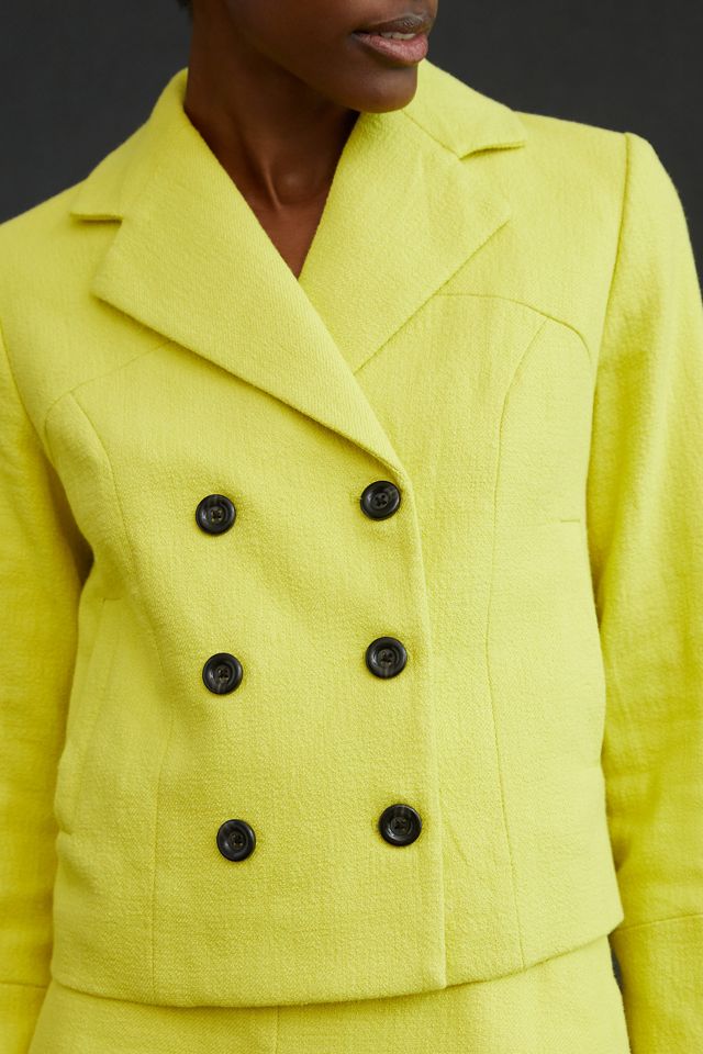 Maeve Cropped Peacoat #2