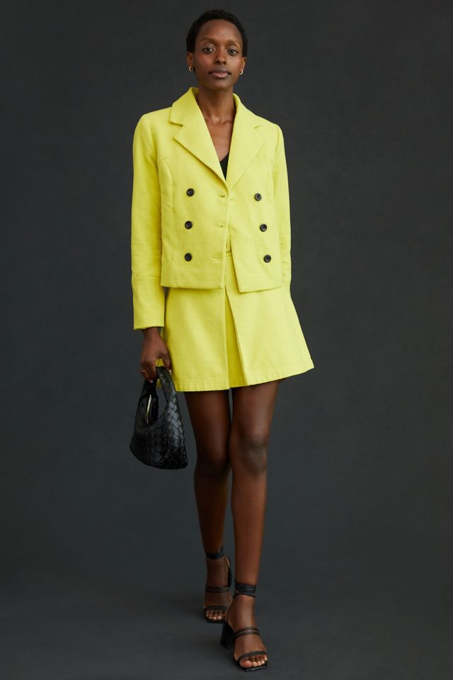 Maeve Cropped Peacoat #3