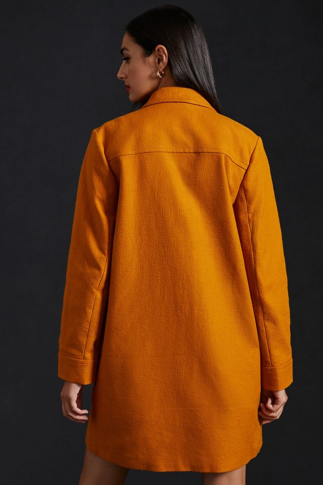 Maeve Textured Peacoat #2