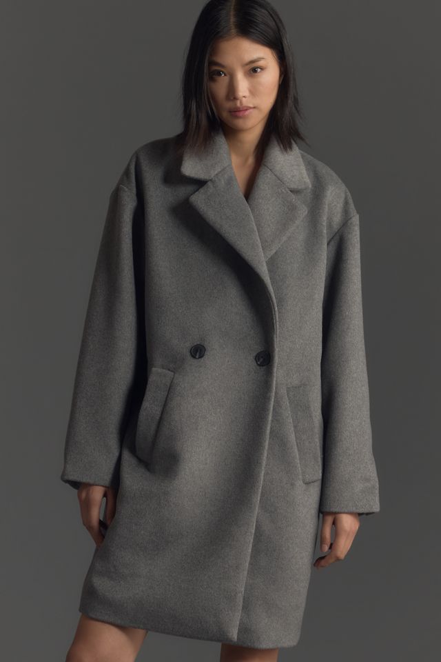Maeve Relaxed Cocoon Coat #2