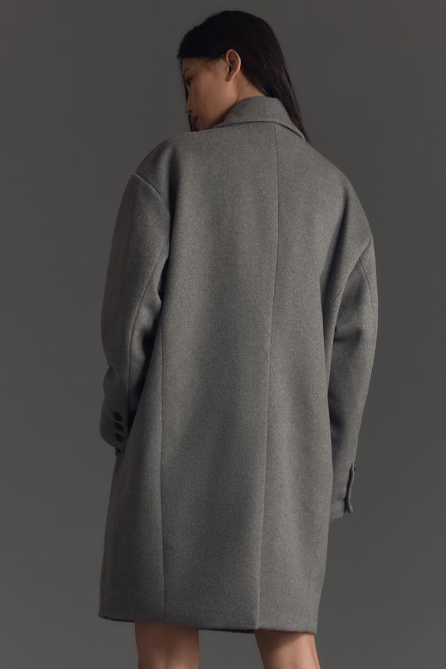 Maeve Relaxed Cocoon Coat #3