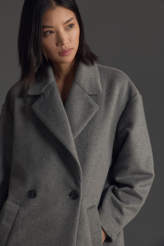 Maeve Relaxed Cocoon Coat #4