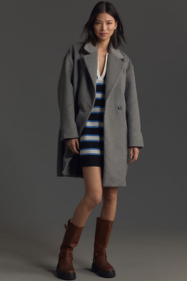 Maeve Relaxed Cocoon Coat #1