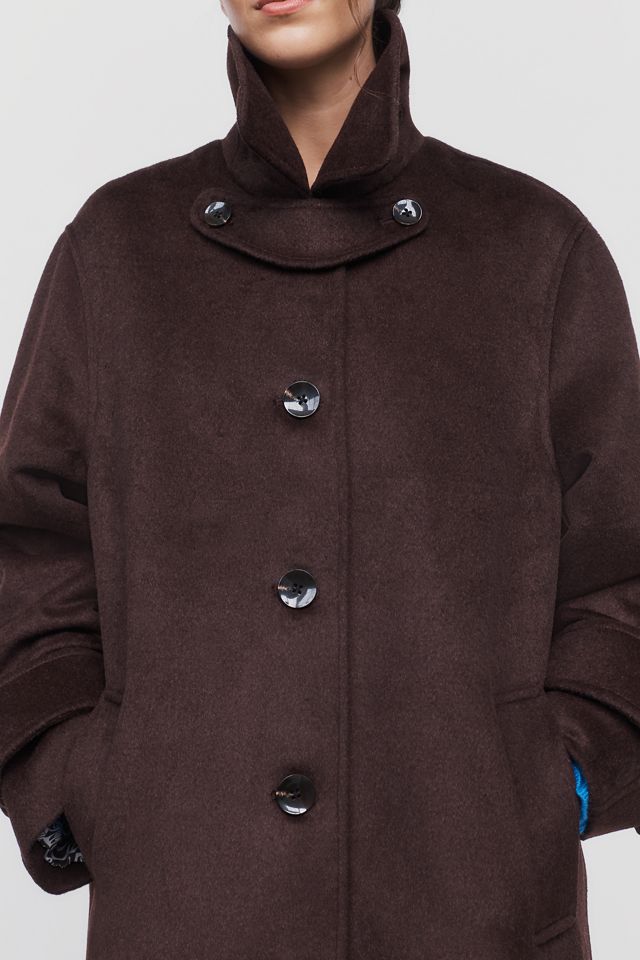 Maeve Wool Blend Balmacaan Coat #2