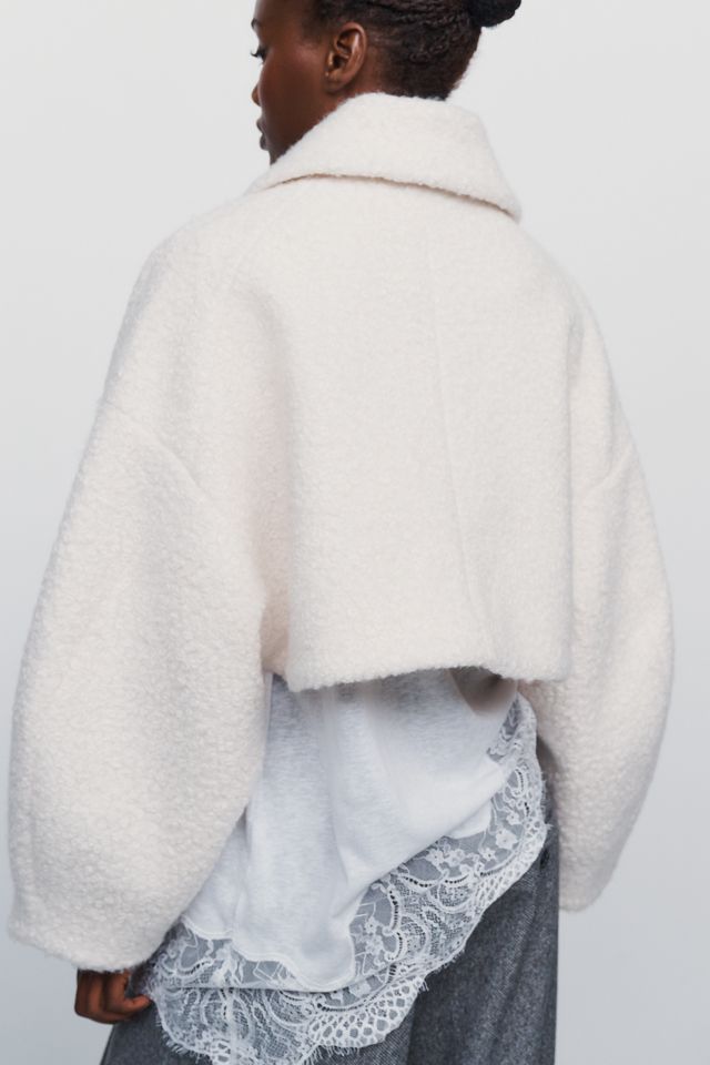 Maeve Boxy Micro Coat #3