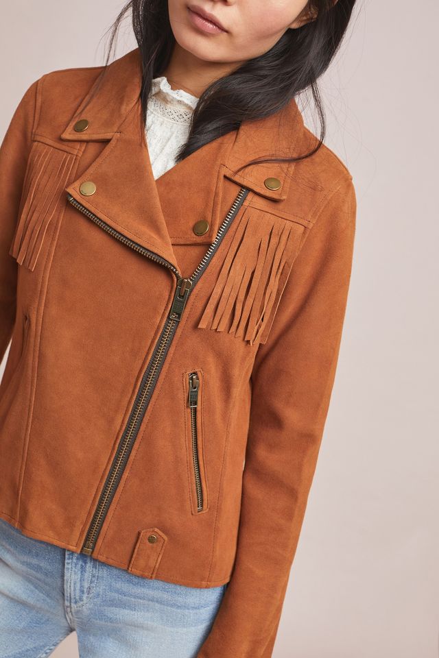 Anthropologie suede jacket deals
