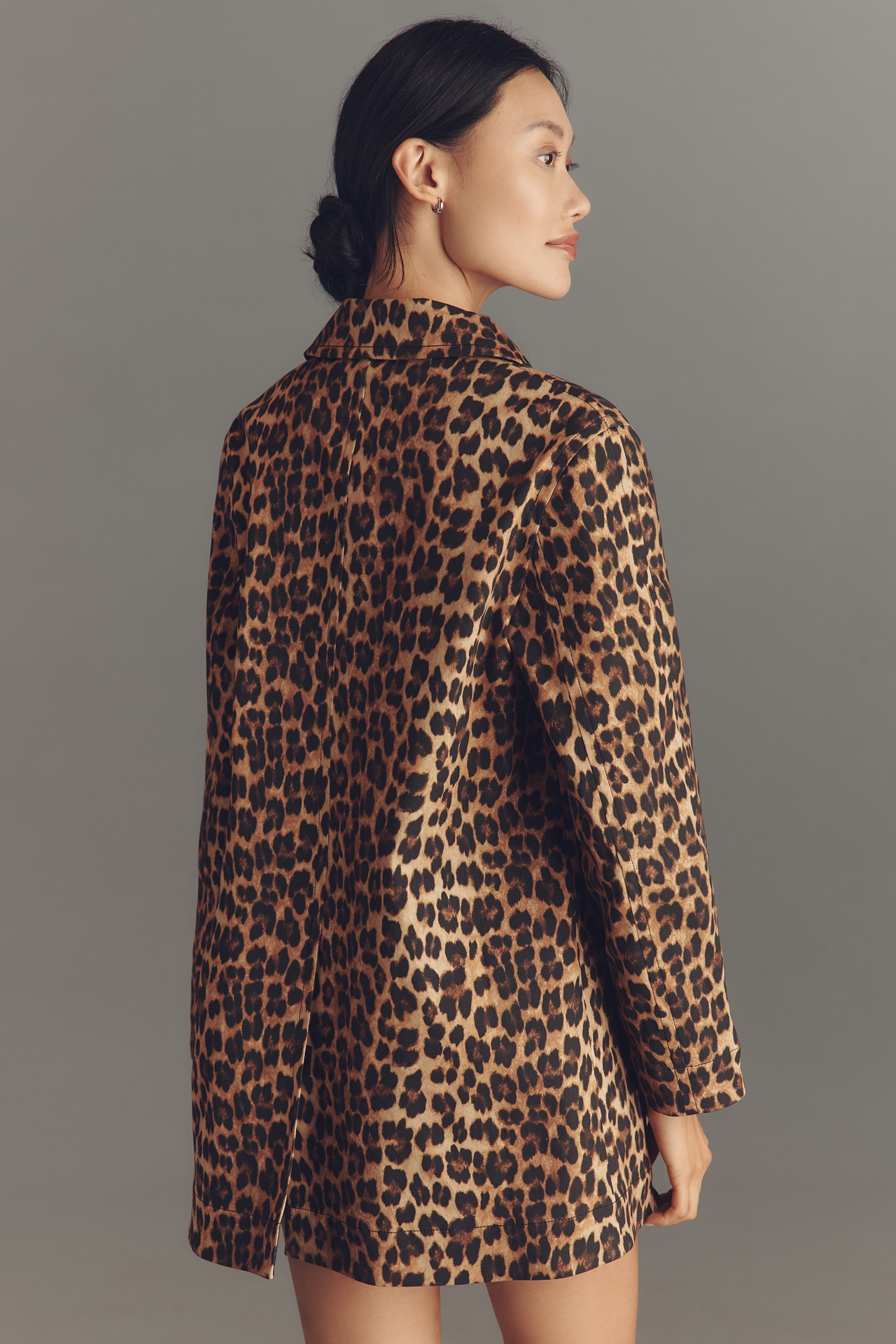 Mare Oversized Leopard Jacket
