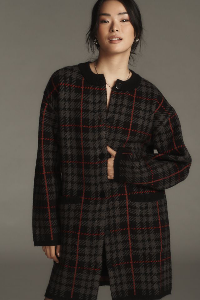 Sanctuary Longline Knit City Coat #1