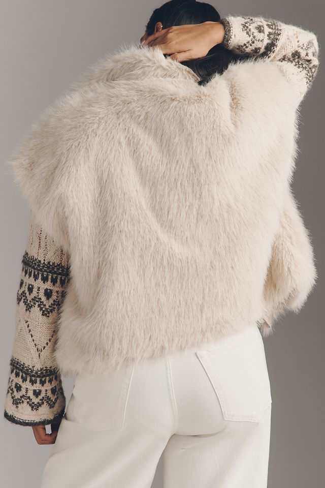 Sanctuary Plus Silky Faux Fur Vest #3