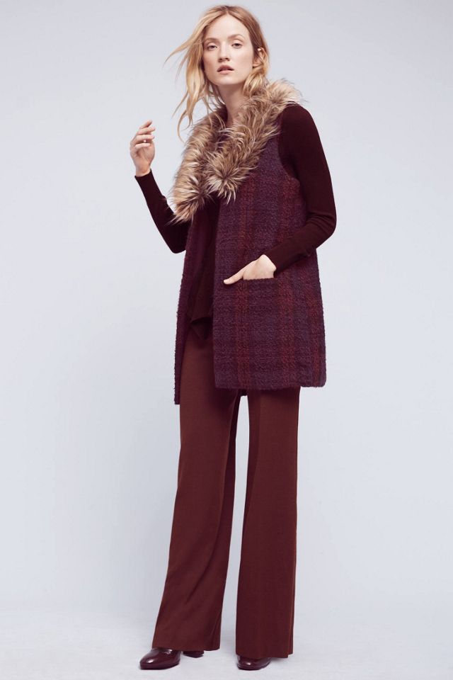 Yannah Plaid Vest #1