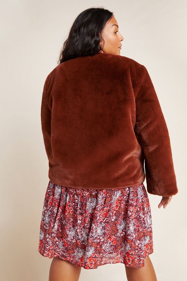 Sanctuary Kelyn Faux Fur Plus Jacket #1