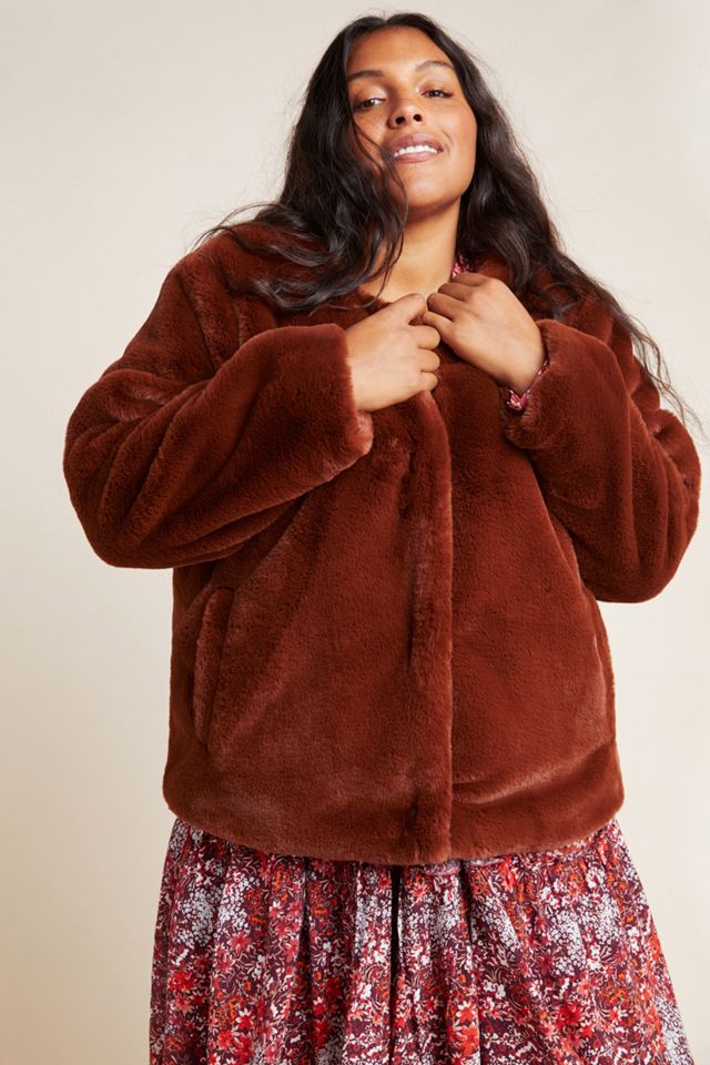 Sanctuary Kelyn Faux Fur Plus Jacket #2