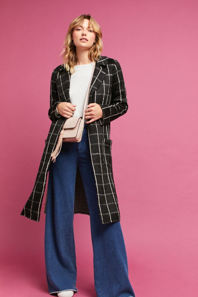 Michael Stars Plaid Coat #1