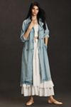 Pilcro Denim Trench Coat