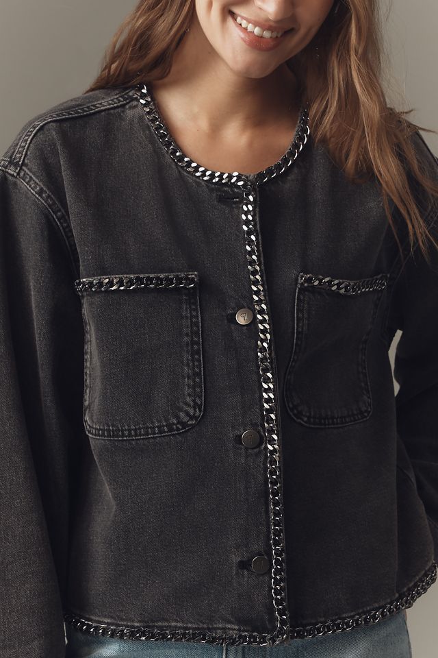 Pilcro Chain Denim Jacket #3