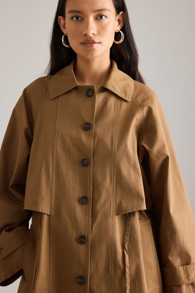 Damson Madder Abrigo Trench Camille #3