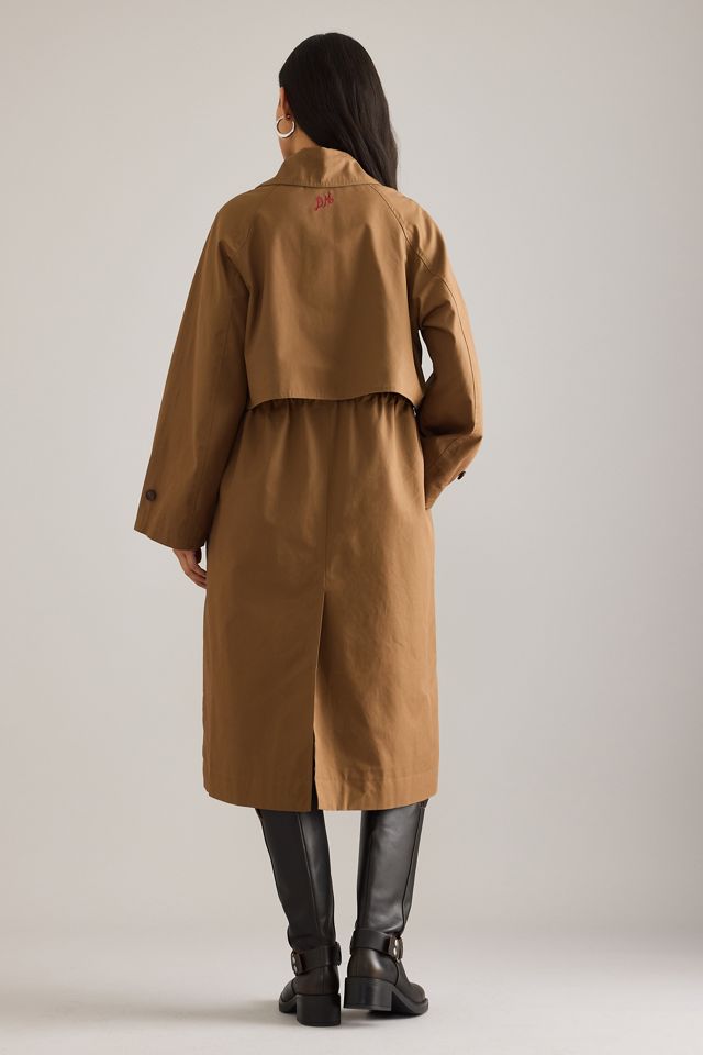 Damson Madder Abrigo Trench Camille #5