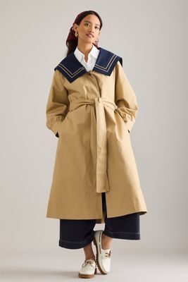 Damson Madder Ella Trench Coat