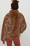 Leopard Faux Fur Jacket #1