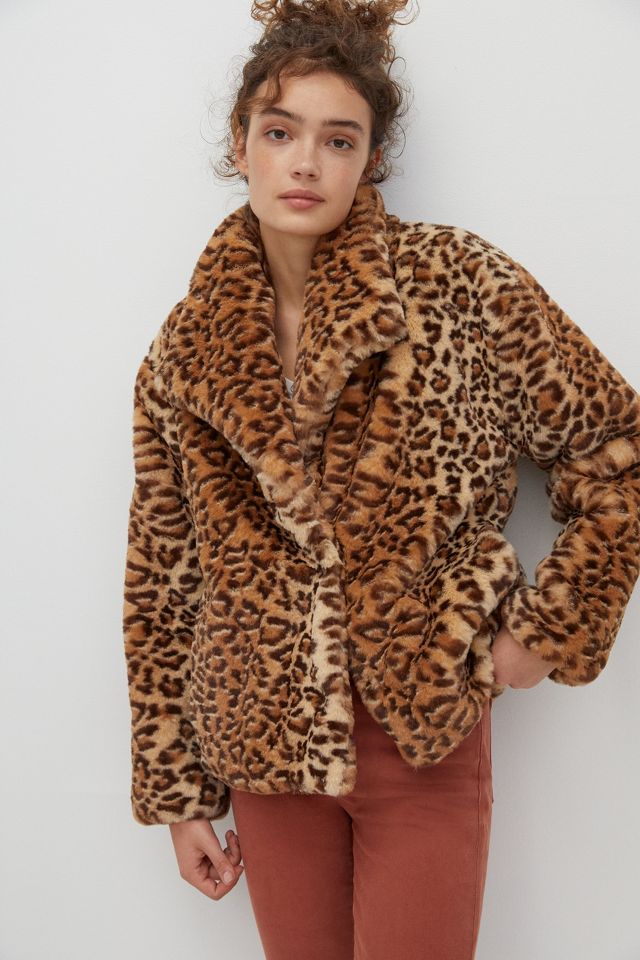 Anthropologie 2025 leopard coat