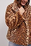 Leopard Faux Fur Jacket #4