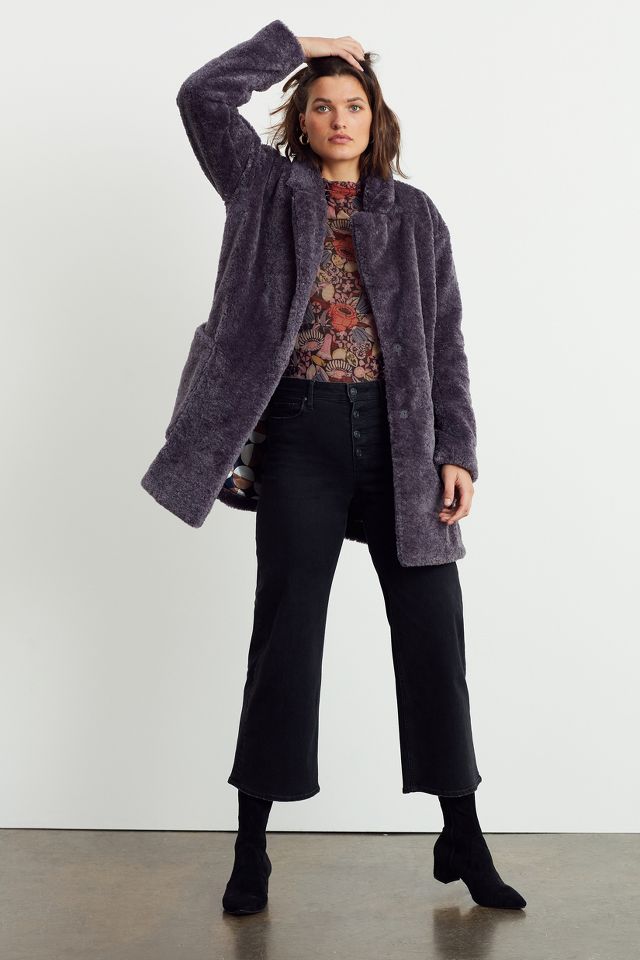 Maeve Lisanne Faux Fur Coat | Anthropologie UK