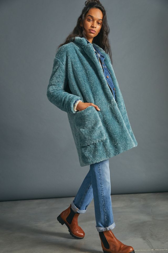 Maeve Lisanne Faux Fur Coat #4