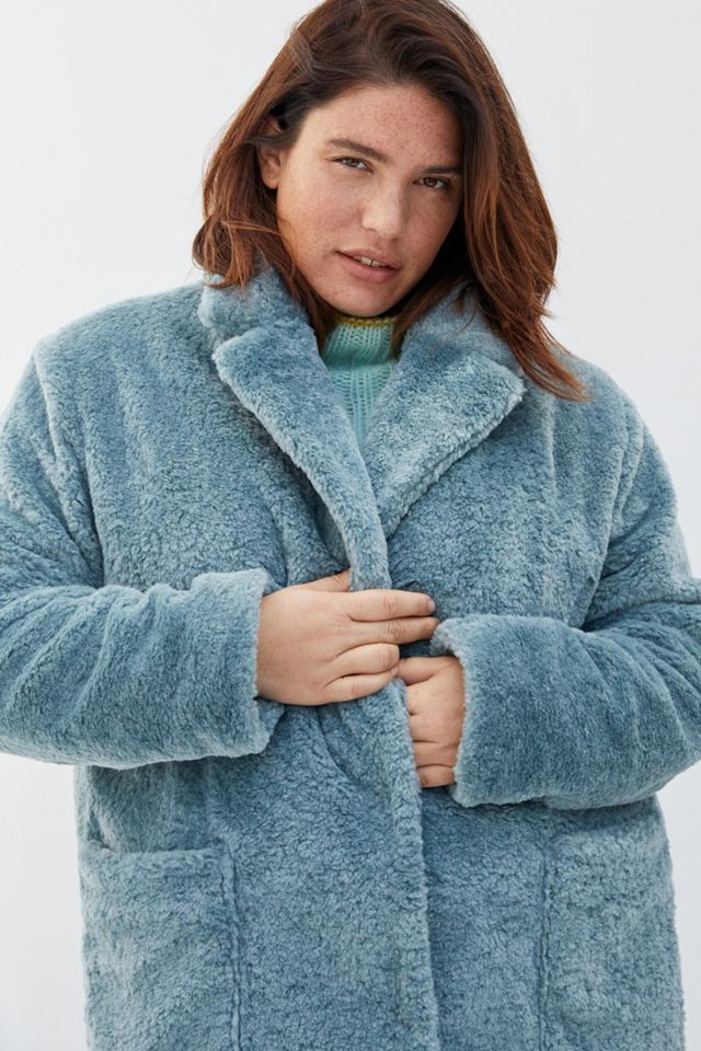 Maeve Lisanne Faux Fur Coat #7