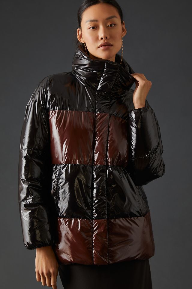 Badgley mischka store puffer coat