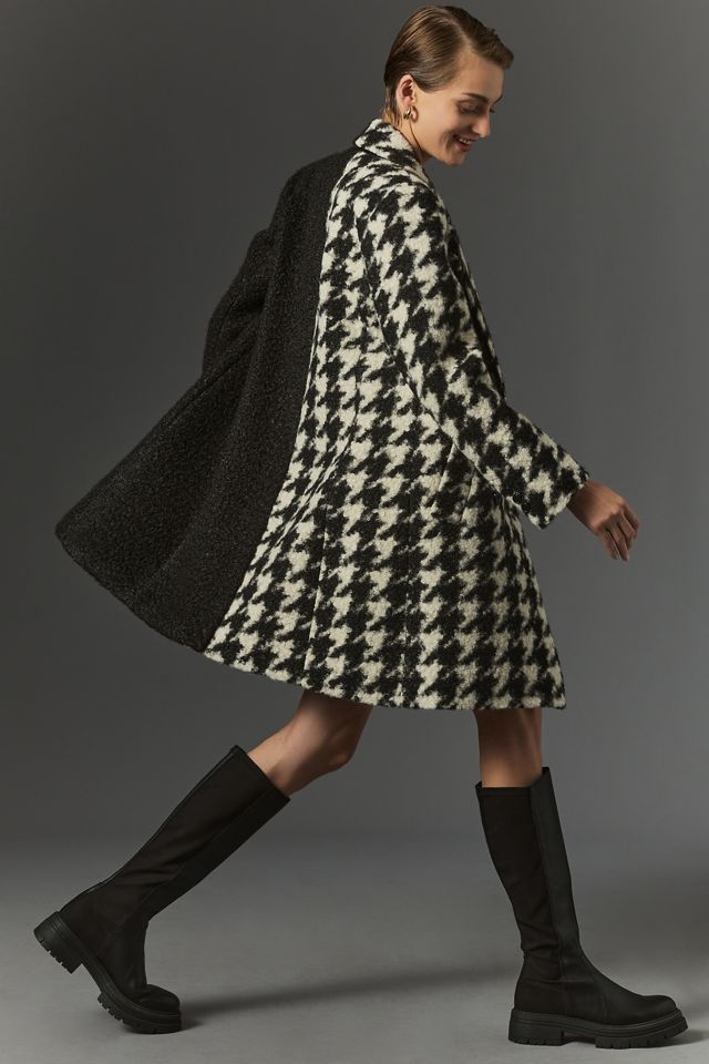 NVLT Colorblock Plaid Coat #1