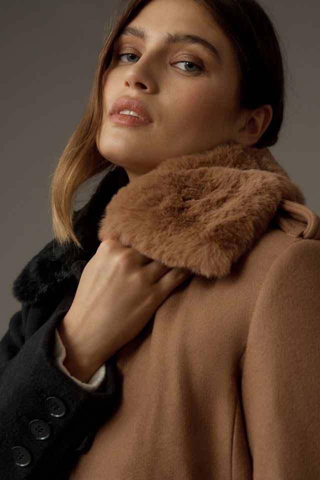 Badgley Mischka Colorblock Coat #2