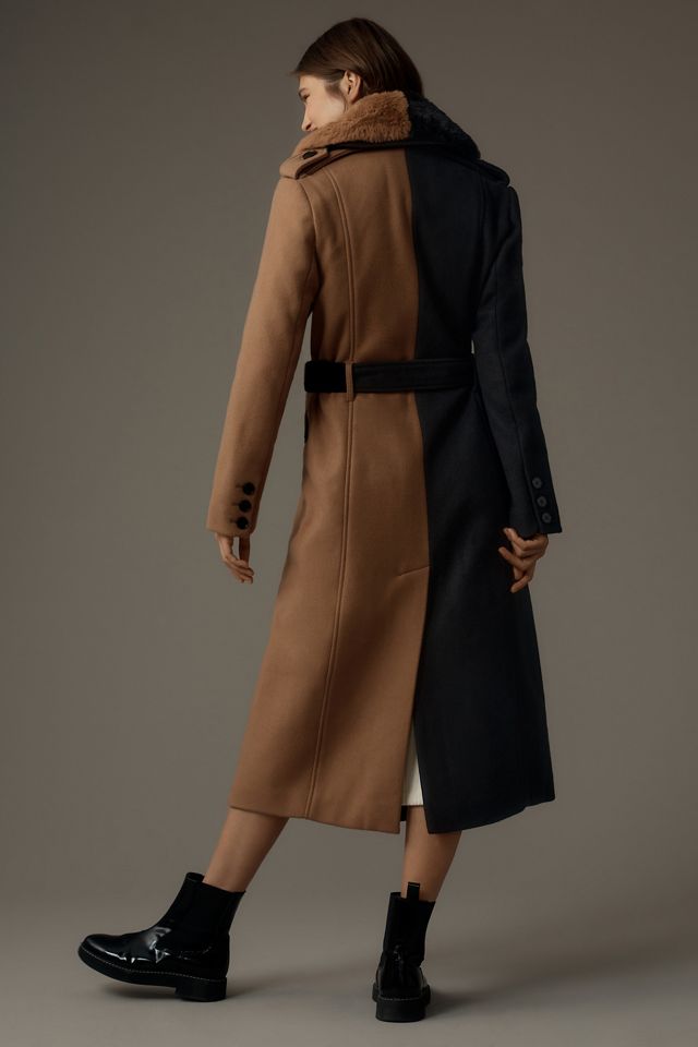 Badgley Mischka Colorblock Coat #3
