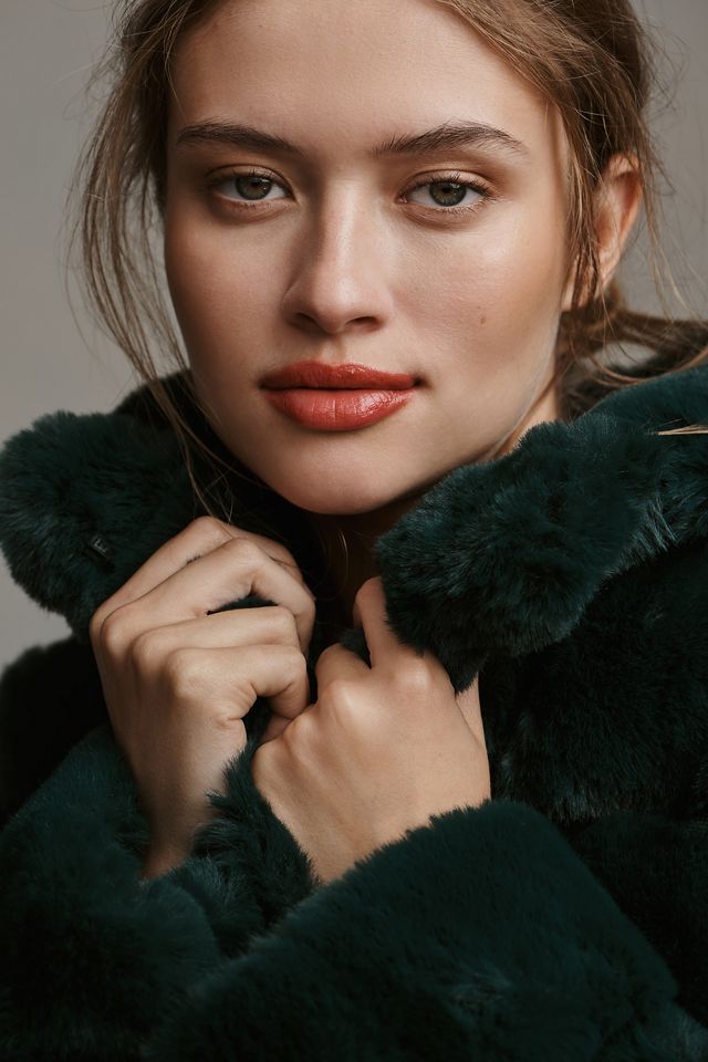 NVLT Quilted Faux Fur Jacket #3
