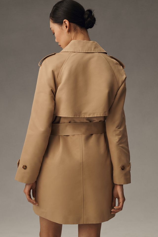 Ellen Tracy Belted Trench Coat #2