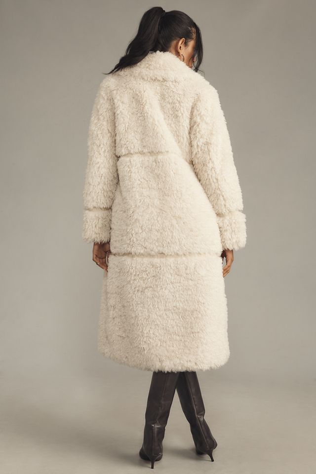 Badgley Mischka Yara Luxe Faux-Fur Coat #2