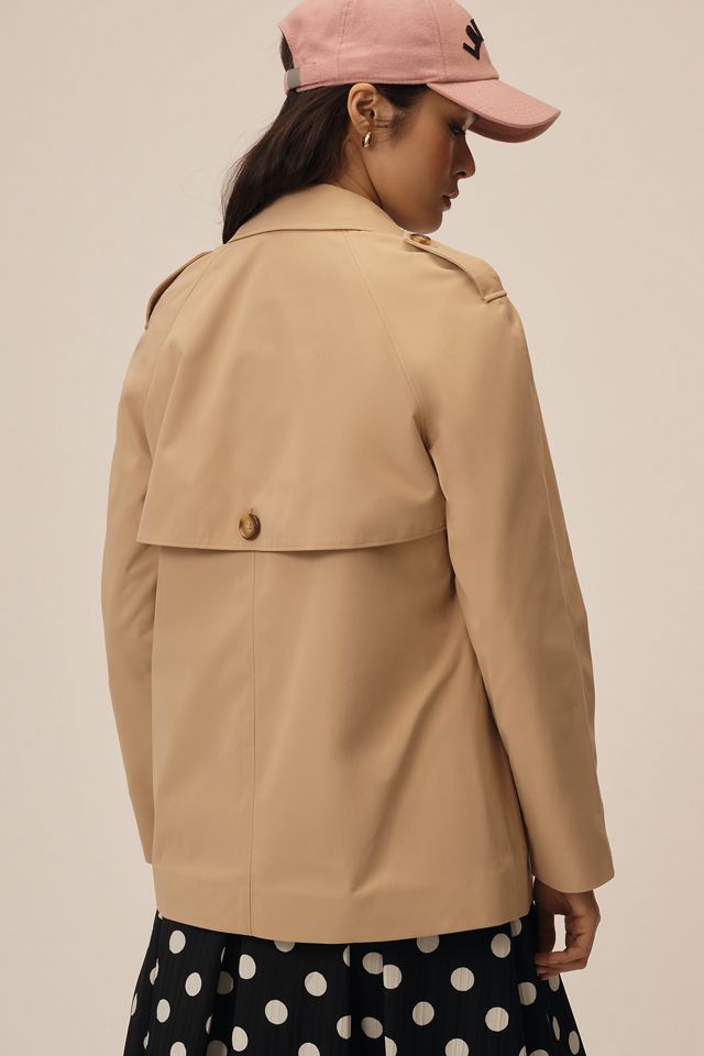 Ellen Tracy Short Trench Coat #1