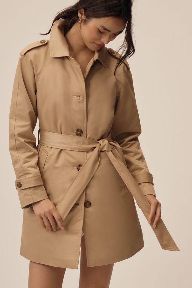 Ellen Tracy Quilted Trench Coat #3
