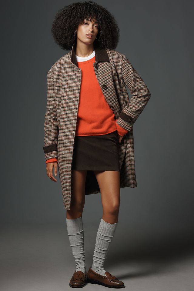NVLT Houndstooth Barn Coat #2